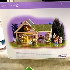 Dept 56 lilys Nursery and gifts